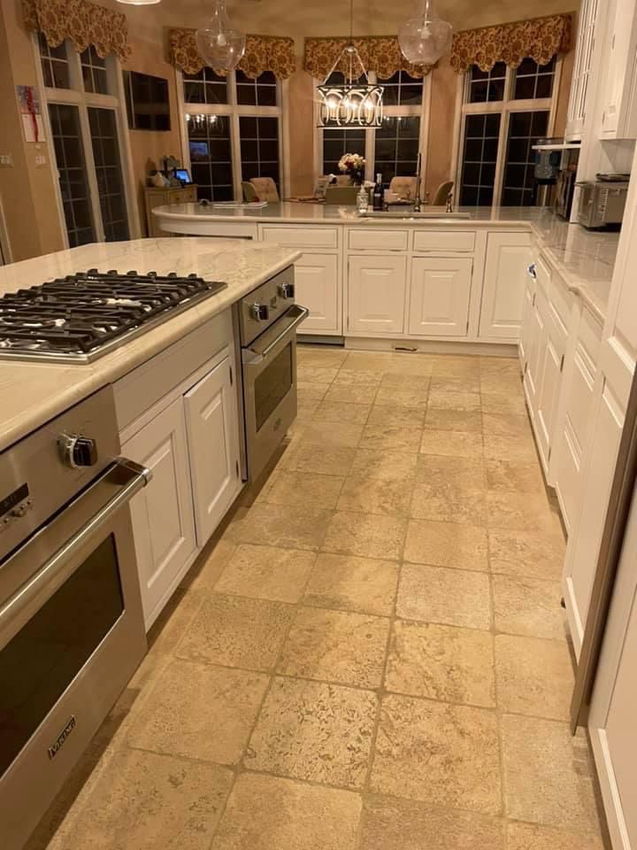 Project: Painting island, trim and kitchen cabinets in moorestown nj