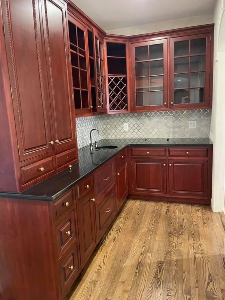 Project: Painting island, trim and kitchen cabinets in moorestown nj